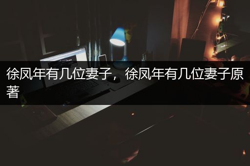 徐凤年有几位妻子，徐凤年有几位妻子原著